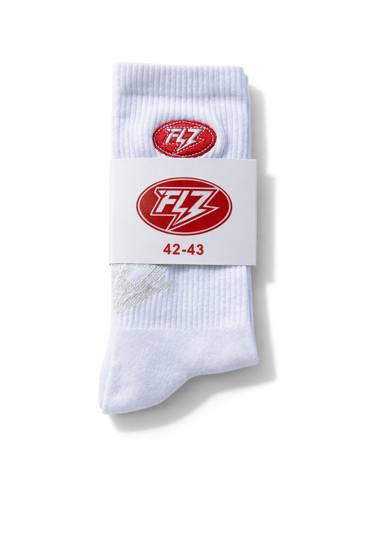 Chausette FLUZZ Signature White