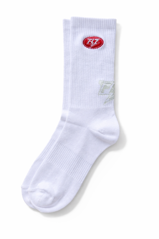 Chausette FLUZZ Signature White